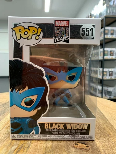 Funko Pop! Figura Vinilo Héroes: Marvel 80 Años - Viuda Negra #551