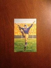 Ken Strong Giants unsigned Goal Line Art Card in toploader