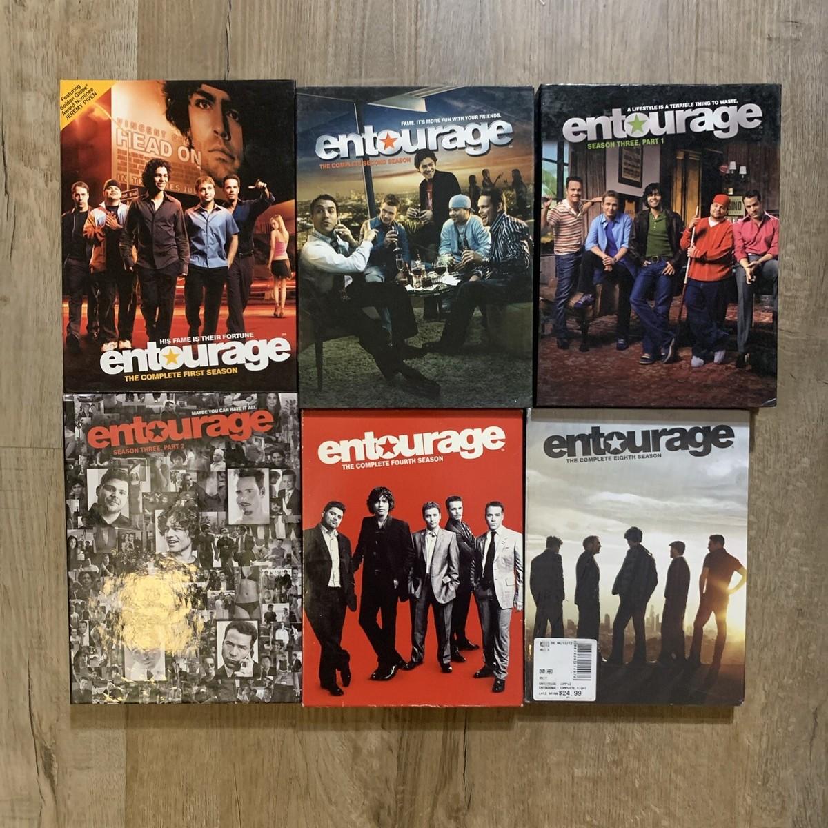 Entourage: The Complete Seasons 1–4 And 8 Seasons (DVD  