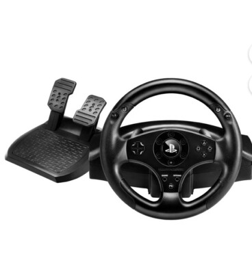 Thrustmaster T80 Racing Wheel And Pedals PS3/PS4/PC - Tested Working