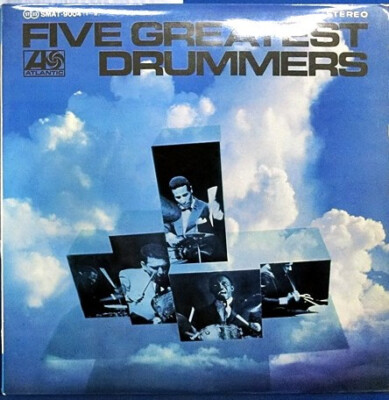Max Roach - Five Greatest Drummers / VG+ / 2xLP, Comp