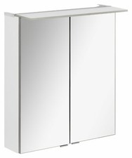 Fackelmann B.PERFEKT LED Spiegelschrank Badschrank Weiß 60 cm Made in Germany