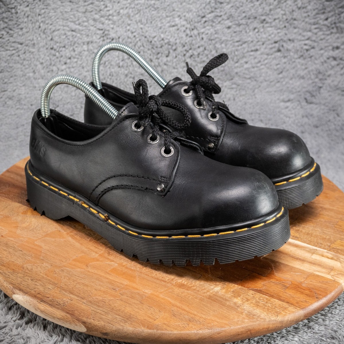 Vintage Dr Martens AirWair Size Uk 6 Made In England Steel Vintage Dr Martens AirWair Size Uk 6 Made In England Steel