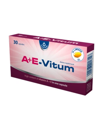 A+E-VITUM Vitamins Healthy Skin Vision Immunity 30x Capsules