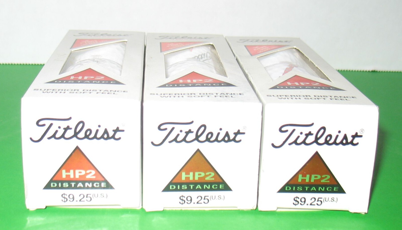 Titleist HP2 Distance Golf Balls 3 Sleeves Crosby Logo