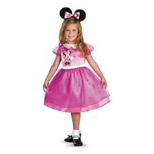 Toddler Disney Minnie Mouse Halloween Costume Dress with Headband - 2T 1049