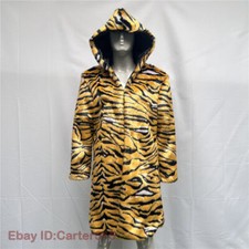 Unisex Winter Faux Fur Over Coat Women/Men Loose Hooded Long Parkas Overcoat