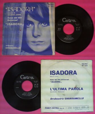 LP 45 7'' ORCHESTRA GIANCARLO CHIARAMELLO Isadora Das letzte Wort keine CD MC DVD
