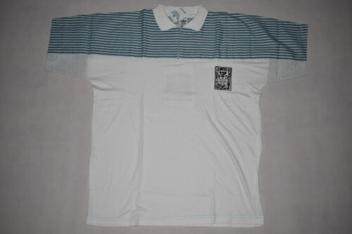 Adidas Polo T-Shirt Hemd Vintage Deadstock Davis Cup 90er Tennis XS S M L XL NEU - Afbeelding 1 van 8