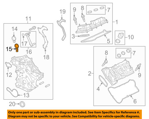 FORD OEM Valve Timing Covers-Timing Cover Gasket FT4Z6020H