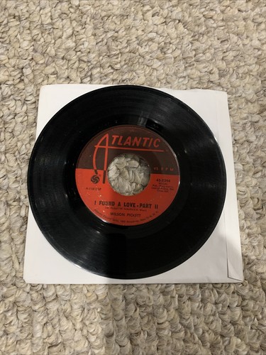 WILSON PICKETT 45 "I Found A Love" Pts. I and II ATLANTIC 45 7” Vinyl Record - Picture 2 of 2
