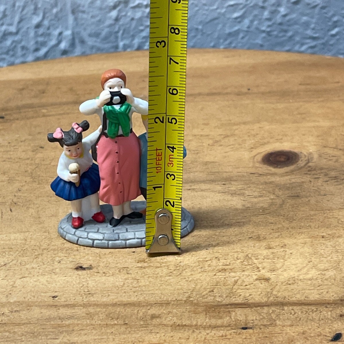 Department 56 Disney Parks Family Set of 3 Heritage Village