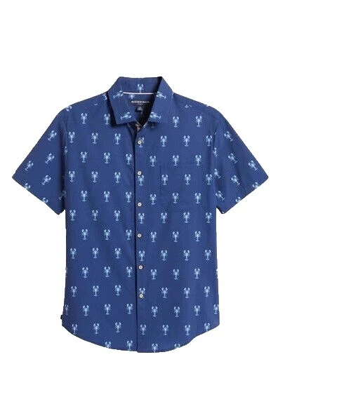 Polyester Short Sleeve Dress Shirts for Men