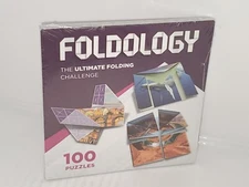 Foldology Puzzle Book The Ultimate Folding Challenges.NEW SEALED 