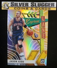 2019-20 Jason Kidd Donruss Optic Express Lane Orange Prizm 35/39! NETS!