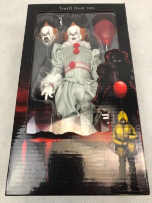 IT ES Pennywise Horror Clown 7'' 18cm Action Figur Actionfigur a. Film Movie NECA