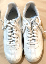 Puma girl's white lace up sneakers US size 5C