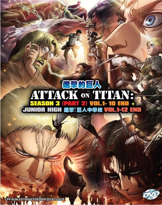 Episódio 12 de Attack On Titan Parte 2: Data e Hora de Lançamento