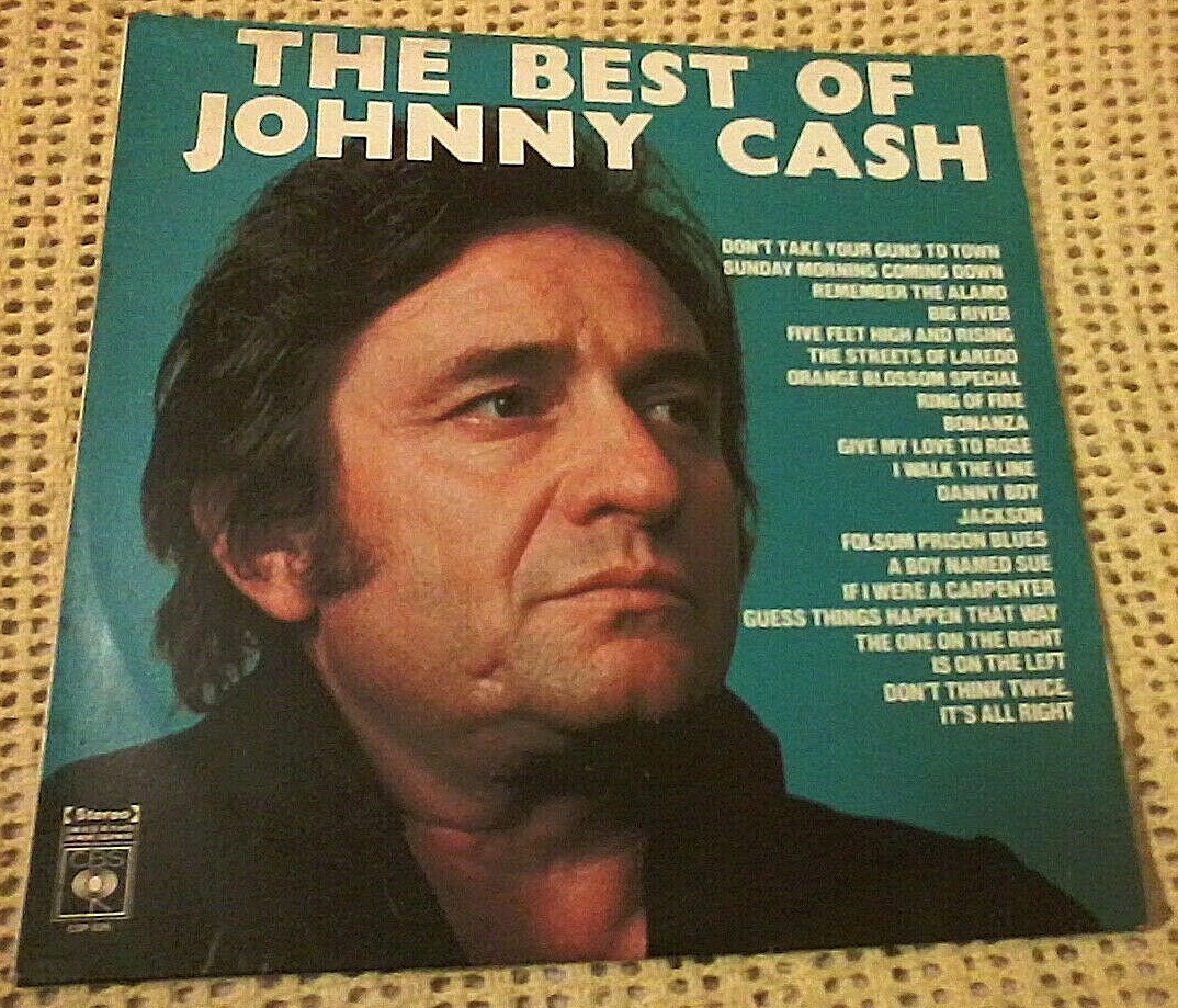 JOHNNY CASH THE BEST OF JOHNNY CASH VINYL LP 1976 ORIGINAL AUST