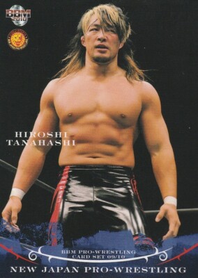 Hiroshi Tanahashi 2009-10 BBM New Japan Pro Wrestling #1 | eBay