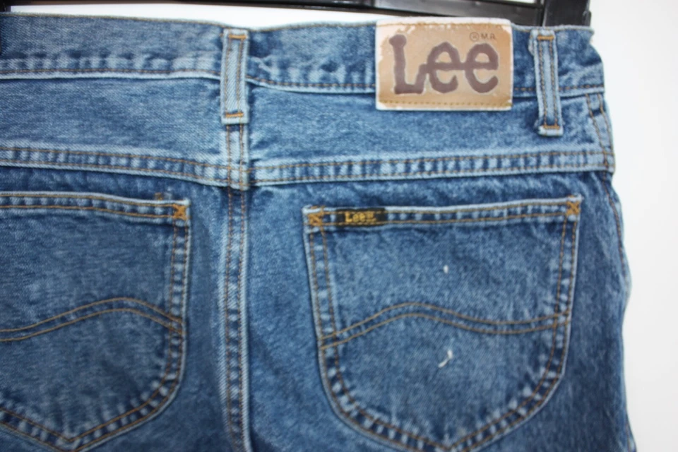 Vintage Lee blue jeans trousers W 32 L 34 revival - Image 2 of 4