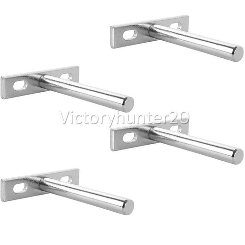 16PACK Concealed Floating Hidden Shelf Wall Support Metal Brackets Invisible - Picture 4 of 11