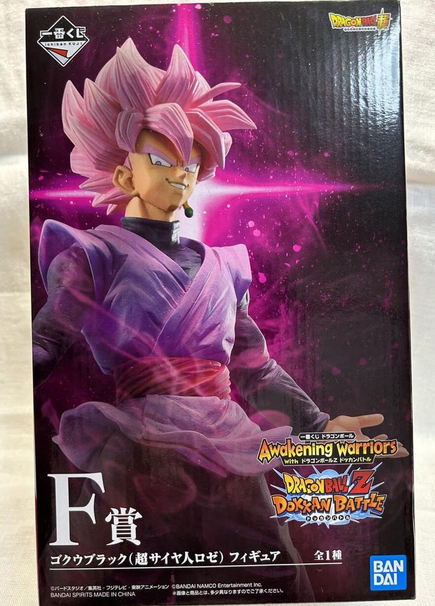 Goku Black Super Saiyan Rose Figure Japan Authentic Ichiban Kuji