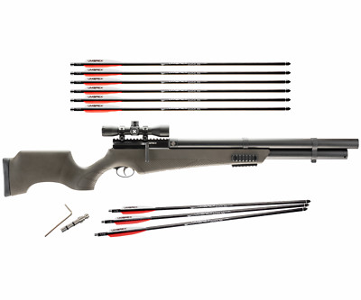 Umarex AirSaber Elite X2 Double Barrel Side Cocking Lever PCP Air Rifle w/Arrows