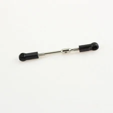 Black Steering Gear Pull Rod Set Remote Control Car Accessories for WEILI 104072