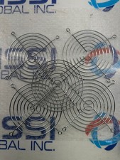  5pcs 6" Chrome Metal Computer PC Fan Grill Mounting Finger Guard Protection