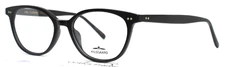 KILSGAARD Grace Black Womens Semi Cat Eye Full Rim Eyeglasses 52-18-145 B:39