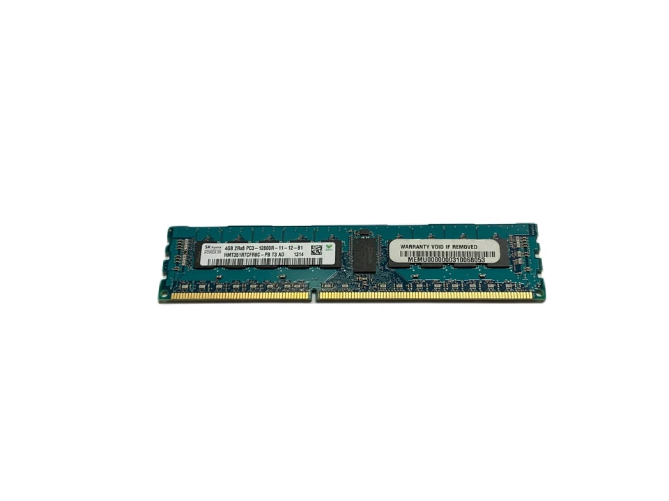 Hynix 4GB 2Rx8 DDR3-1600 PC3-12800R REG ECC 1.5V 240-pin Memory HMT351R7CFR8C-PB - Image 4 of 4