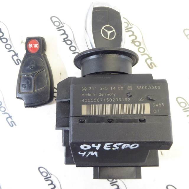 Mercedes E430 CLK430 Engine Computer ECU Ignition Switch Key EIS