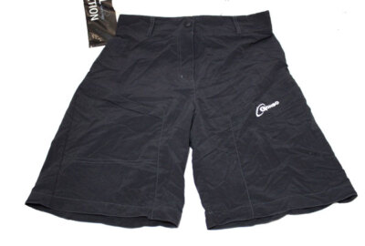 DAMEN KURZE RADHOSE POLSTER BIKE SHORTS FAHRRADSHORTS SCHWARZ GONSO RADSHORTS 38