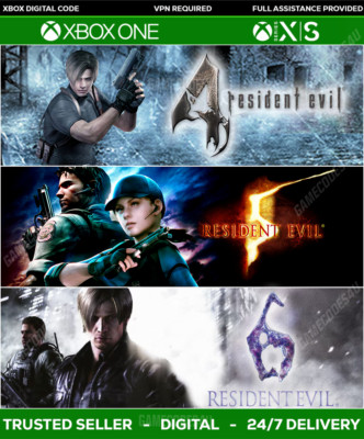Resident Evil Triple Pack 4,5,6 - Xbox One, Series X|S - VPN Argentina Key Code