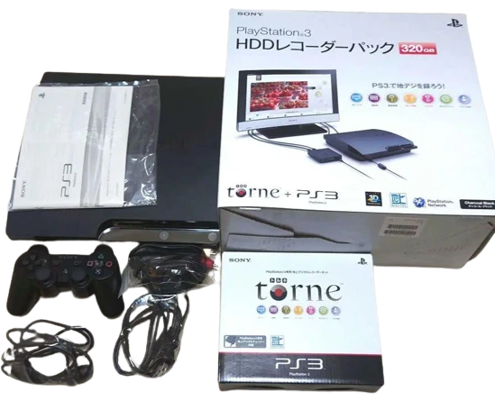 JAPANESE PS3 Sony PlayStation 3 HDD Torne Recorder Pack Console Import TESTED