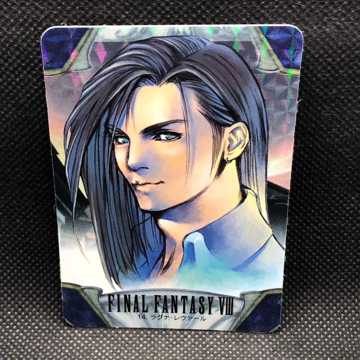 FINAL FANTASY VIII カード FF8 Final Fantasy 8 Laguna Rewal Card Holo Very Rare BANDAI