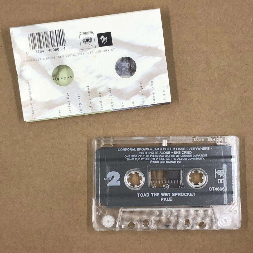 TOAD THE WET SPROCKET Cassette Tape 90s Rock Alternative PALE COME BACK DOWN JAM - Image 3 of 4