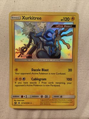 pokemon xurkitree card Base Set 1st Edition Shadowless – Loose Packs Trading Co main image 1