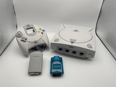 Sega Dreamcast Spielekonsole Inkl. Rumble Vibration Pack - Funktioniert  