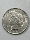 1923 $1 Silver Peace Dollar AU