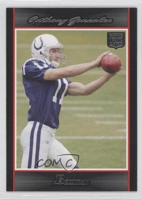 2007 Bowman Anthony Gonzalez #151 0c4