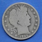 1897 BARBER HALF DOLLAR, OVER 100 YEARS OLD!!!