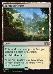 Sunpetal Grove (399) - Commander: Tarkir: Dragonstorm