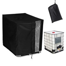IBC Tote Protective Cover - 600D Heavy Duty, Waterproof, Anti-Dust, Sun Prote...