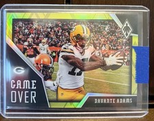 2020 Panini Phoenix - Game over Davante Adams #8 Yellow /75