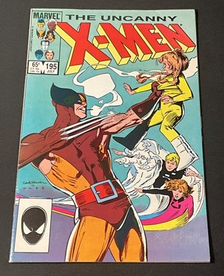 Uncanny X-Men #195  1985 Marvel Comics 6.5 Comic Book