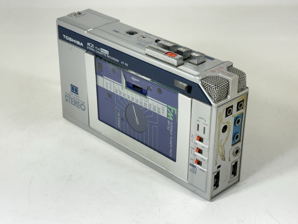 TOSHIBA 東芝 KT-R2　カセットレコーダー Toshiba KT-R2 ▷ Walkman.land