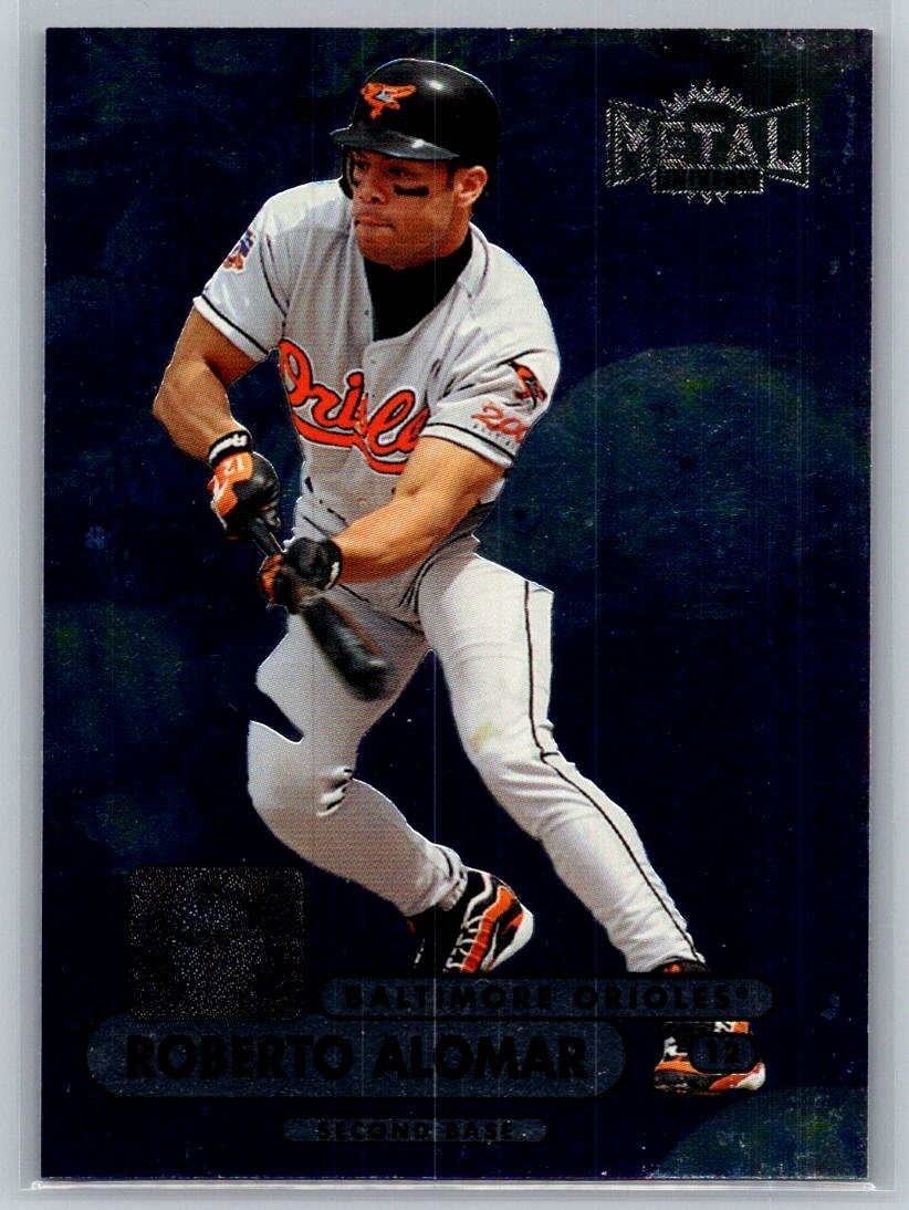 1998 Metal Universe Baseball #146 Roberto Alomar - VG - Baltimore Orioles