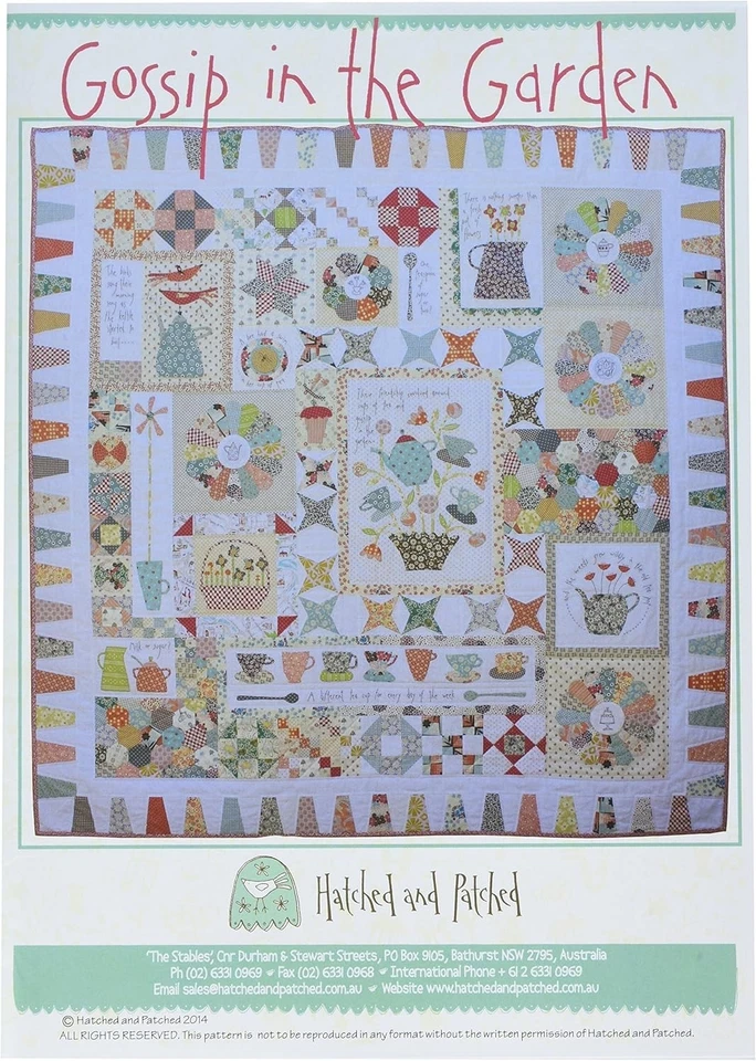 Block-of-the- Sampler Quilt Pattern - Image 2 of 4